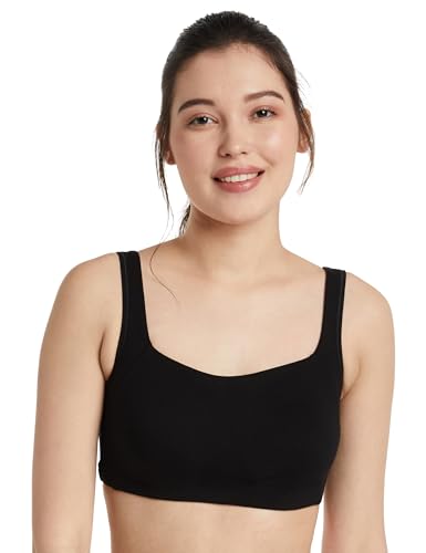 Image of Amazon Brand - Symbol Women's Cotton Stretch Non Padded Wire Free Full Coverage Slip On Bra