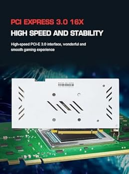 Elsa AMD RX 580 8GB GDDR5 256-bit GPU White RGB Desktop Computer