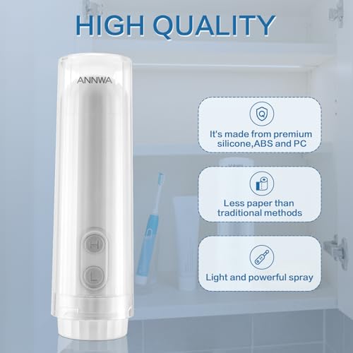 Bidet portable avec deux modes de pression et étanchéité IPX6