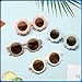 DragonflyDreams Sunglasses for Kids, 4 Pack Flower Sunglasses Cute Round Glasses Colorful Kids Fashion Eyewear Uv 400 Protection
