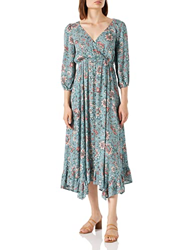 Springfield Vestido Midi Bam Vestito, Verde, 40