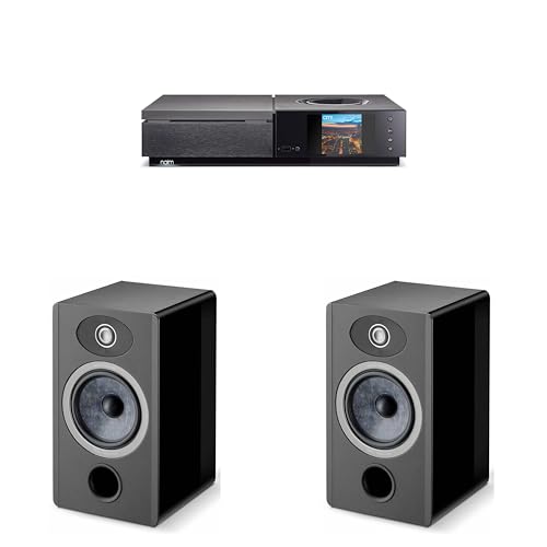 Focal Bundle: Naim Uniti Star Network Streamer & a Pair of Vestia No1 Black Bookshelf Speakers