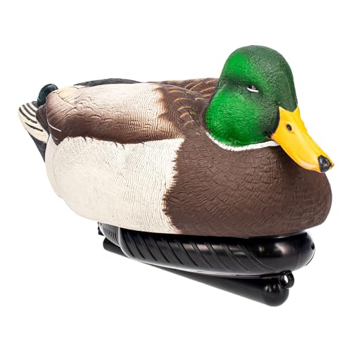 Avian-X Power Swimmer Mallard Drake Motion Duck Decoy, 10+ Hour Battery, Non-Fouling Motor Design, &...
