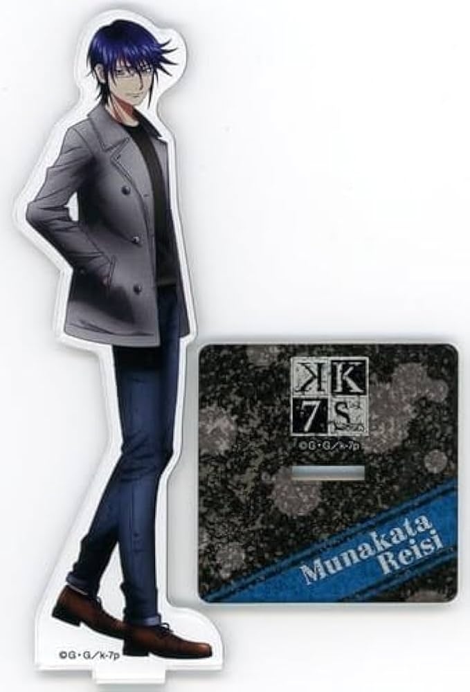 アニメK くじ景品　缶バッジ アクリルスタンド　宗像礼司 Amazon.co.jp: K SEVEN STORIES アクリルスタンド 宗像礼司(私服