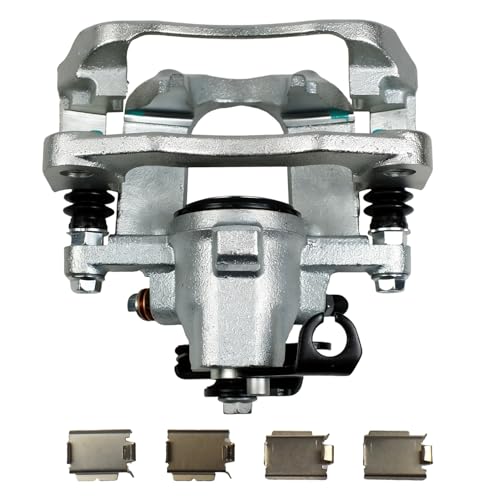 18B5080 Rear Brake Caliper Fit for Chrysler Town & Country 2008-2012 for Dodge Grand Caravan 2008-2012 for Ram C/V 2012 for VW Routan 2009-2012, Rear Right Passenger Side Disc Brake Caliper Assembly