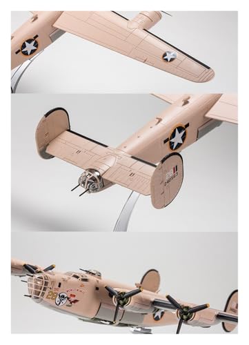 Kit B-24 a escala 1:72 modelo de avión de aleación sin piezas frágiles 7