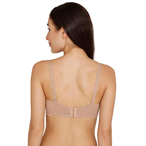 Zivame Women's Cotton Lightly Padded Wired Seamless Bra - Image 2