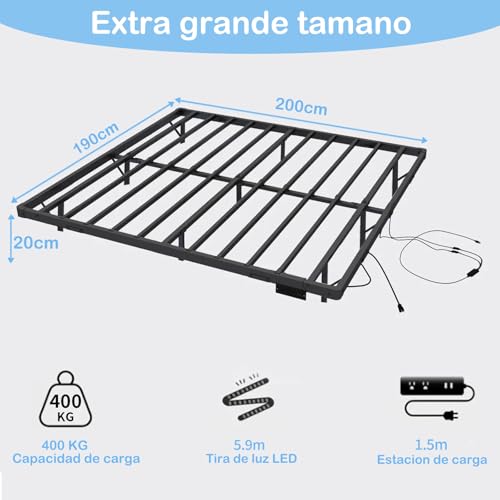 La mejor selección de Bases para Cama King Size Modernas Top 10. 2 Imagen adicional