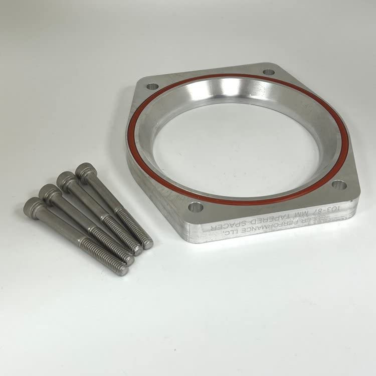 Soler Perf. Adapter Kit, (103mm to 87mm) 103[107] TB to LT1/LT2/LT4 Stock Manifold/Stock Supercharger