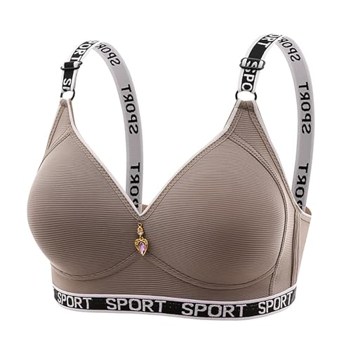 Soutien-gorge de sport grande taille sans armature pour le confort quotidien des femmes
