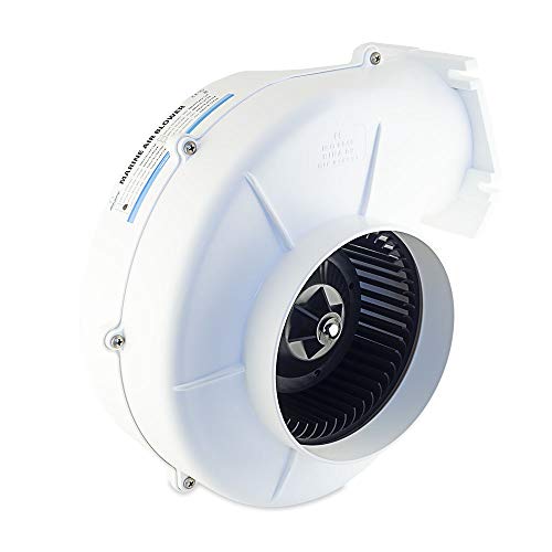 Extracteur d'air marin 12V avec bride pour cales de bateau