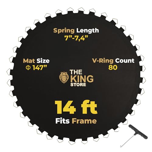 Accessories of Rebounder Trampoline for Adults - Bungee Cords, Leg, handrail, Jumping mat