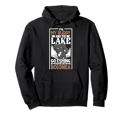 Angeln und Bolonka Zwetna Pullover Hoodie