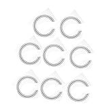 Mikinona 8個ギターサウンドホールロゼット デコレーション 製 サウンドホールリング ステッカー アコースティックギター用 音響穴装飾