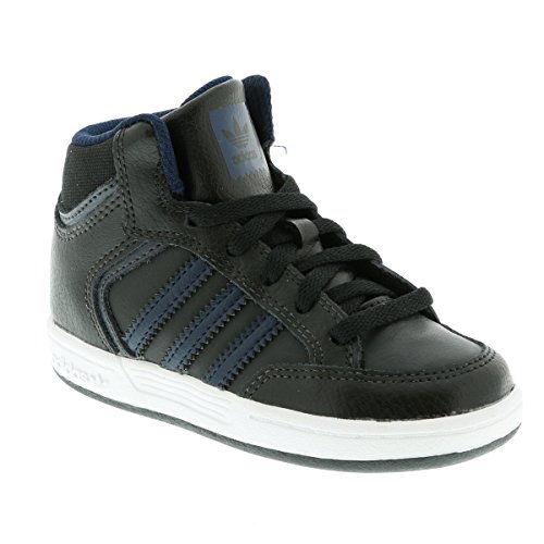 adidas Varial Mid I, Baskets Garçon Unisex Kinder, Multicolore (Negbas/Maruni/Grpudg), 25 EU