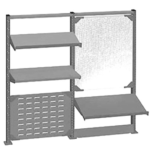 Nexus Accessory System Kit for 60" Lista Workbenches, Light