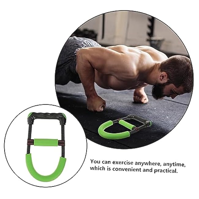 Milisten Forearm Trainer Fitness Equipment Forearm Exerciser for Home Workouts Portable Wrist Strengthener with Strong Resistance Grip Strengthener for Men and Athletes