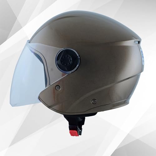 Image of TVS iQube Open Face Helmet for Men & Women | ISI Certified