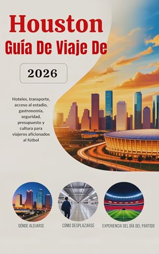 Houston Guía De Viaje 2026: Hoteles, transporte, acceso al estadio, gastronomía, seguridad, presupuesto y cultura para viajeros aficionados al fútbol ... en español) nº 13) (Spanish Edition)