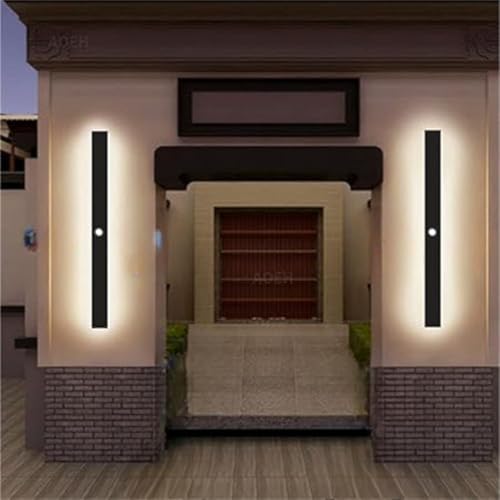Lampe murale LED avec détecteur de mouvement IP65 étanche 100cm