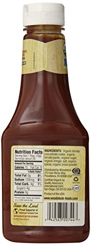 Woodstock Organic Tomato Ketchup, 12 Ounce (Pack Of 16) #TOP1