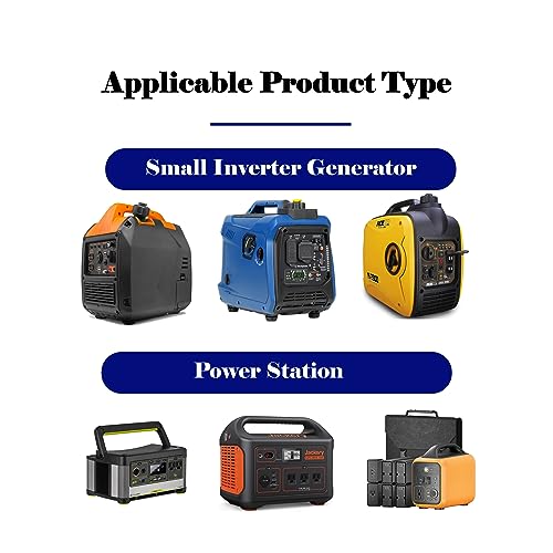 BENVOL Small Inverter Generator Cover, in Operation, All-Weather Use, Waterproof, Snow Resistant, Foldable Storage, 420D Waterproof Oxford Cloth, for Honda and Most 1000~2300 Watt Generators, Gray