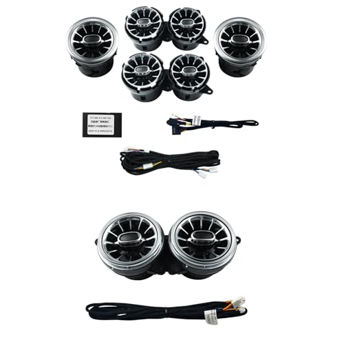 Kit de luces LED para ventilación Benz W222 8 piezas miniatura 6