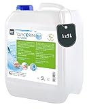 Höfer Chemie Veganes Glycerin 99,5% 1 x 5L - Glycerin in Lebensmittelqualität - Vielseitig Verwendbar - Zur Herstellung von Glycerinseife & Kosmetik