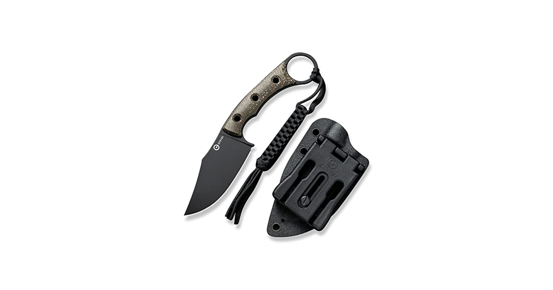 Amazon.com : CIVIVI Midwatch Fixed Blade Knife, 3.39