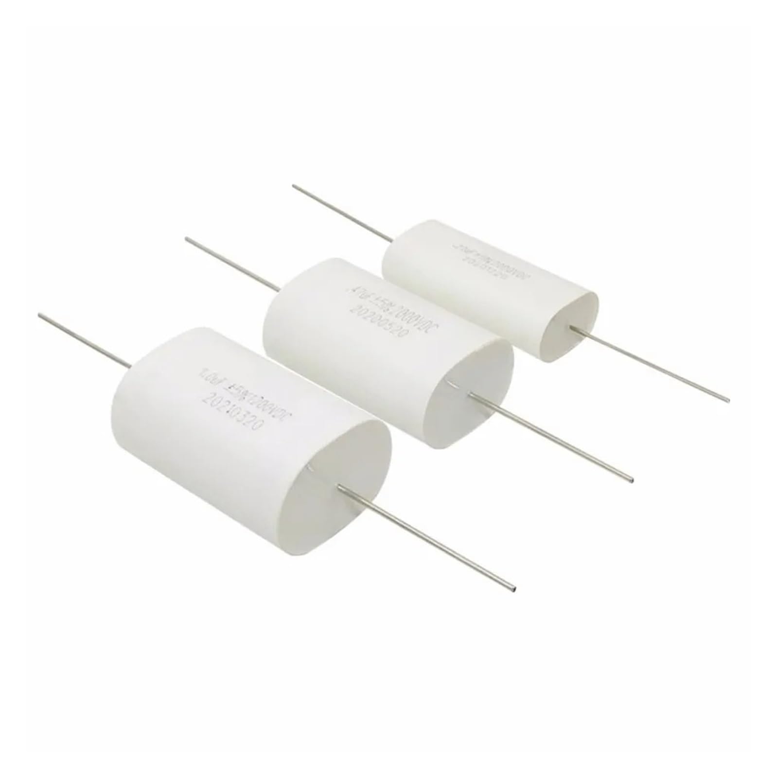 KSZHZYMGX 2Pcs 0.68UF 1200VDC Inductive Capacitance DIP 1200V Absorption Capacitor ICEL 28 * 28 * 44mm Non-polar Resistance Capacitance(2Pcs)