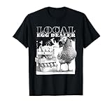 Huevos venta comerciante pollo granja Camiseta