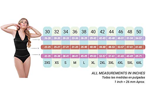 Vedette 100A Women's Rebecca Under Bust Waist Cincher Large Black #TOP3