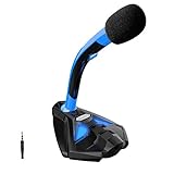 Micrófono de escritorio – Micro de pie USB para ordenador