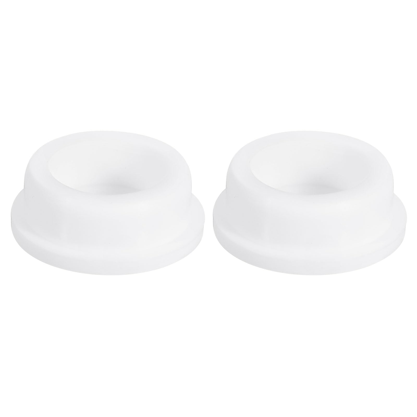 uxcell 2Pcs White Plug Holes, Waterproof Rubber Button Plug for 38mm / 1.5" Hole
