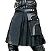 Nueva Falda Escocesa para Hombre, Falda Tradicional de Metal, clásica, Retro, Tradicional,...