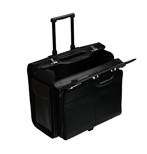 ALASSIO Pilotenkoffer Notebookkoffer SAN REMO schwarz