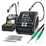 f210 3d Dws 200 Kit stazione for saldatore con riscaldamento ripagato da 200 W | Potenza elevata: la potenza di picco di 200 W garantisce un riscaldamento rapido, facilitando le attività di saldatura rapide.