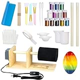 Cup Turner Tumbler Cuptisserie Kit - Cup Spinner for DIY Glitter Epoxy Crafts Tumblers