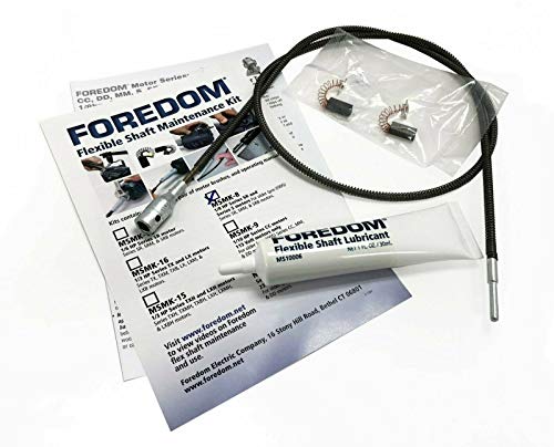 Foredom SR Flexshaft Maintenance KIT for 1/8hp part # MSMK-8 Shaft Brush Grease