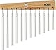 Nino Percussion Chimes mit Schlägel – mit 12 Klangstäben – für Kinder ab 4 Jahren – Holz und Aluminium, Natur (NINO580)