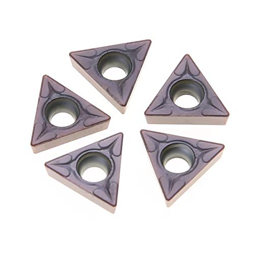10 piezas plaquitas de carburo TCMT110204 para torneado miniatura 4