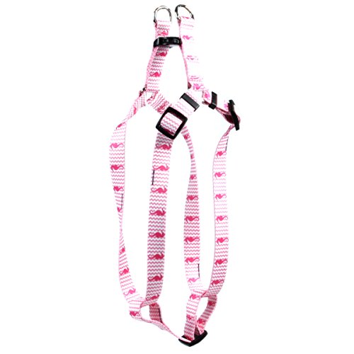 Image of Yellow Dog Design Silly Seahorses Step-in Dog Harness-Medium-3 /4 and fits Chest Circumference of 15 to 25 inch