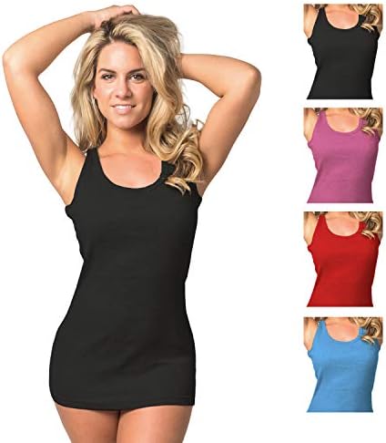 Emprella Tank Tops for Women, 5 Pack Comfortable Cotton Tank Top (Small,  Assorted) : Amazon.sg: Fashion