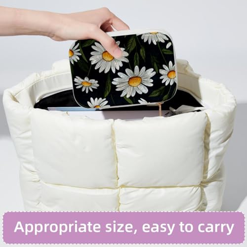 Boîte à bijoux Little Daisy double couche pour bagues et colliers