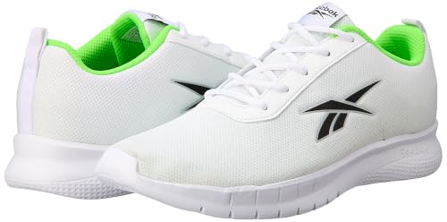 Reebok Men's Running Shoes White White / Black / Solar Lime - Image 3