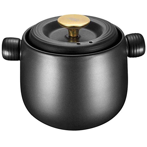 Cocotte à enfourner en terre cuite et céramique avec couvercle - 2