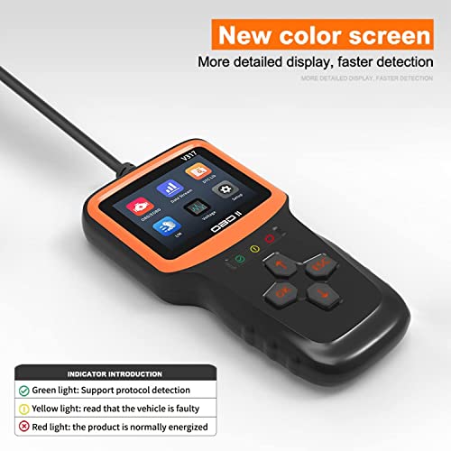 Ctobd V317 Obd2 Scanner Diagnostic Tool Professional Vehicles Scan Tools Car Check Engine Fault Warning Light Code Reader With Reset Clear For All Obd Ii Eobd Protocol Cars Automotive #TOP4