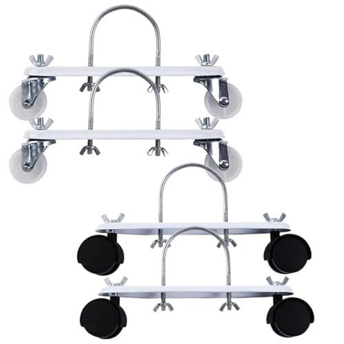 Chauffage difficile à porter ? Roulettes pivotantes robustes pour radiateur électrique - 6