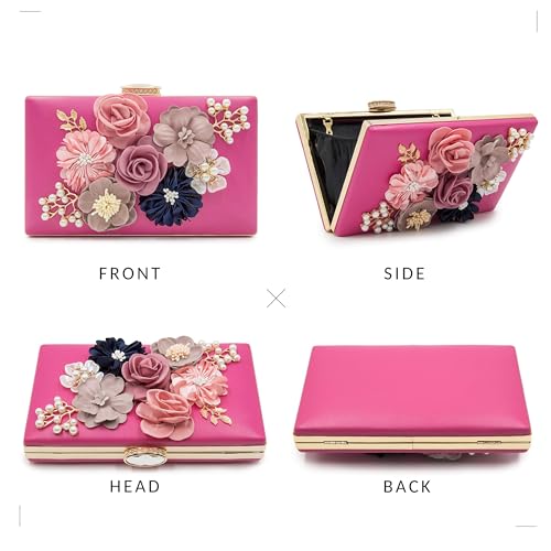 Sac de mariage à fleurs idéal pour briller lors d'un cocktail d'été - 5