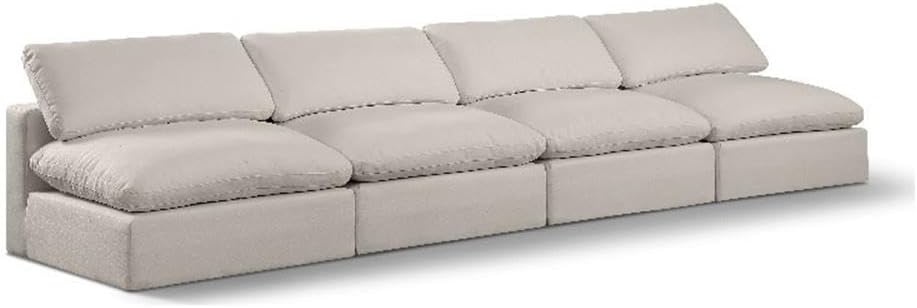 BOWERY HILL 4-Piece Modular Sofa, 156″ W x 40″ D x 34.5″ H,